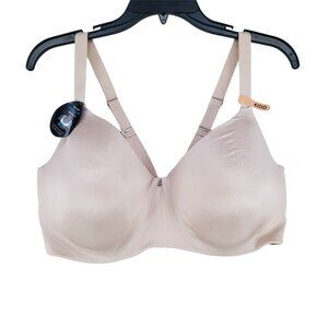Bali One Smooth U Dreamwire Shaping Bra Size 42DD Nude Underwire